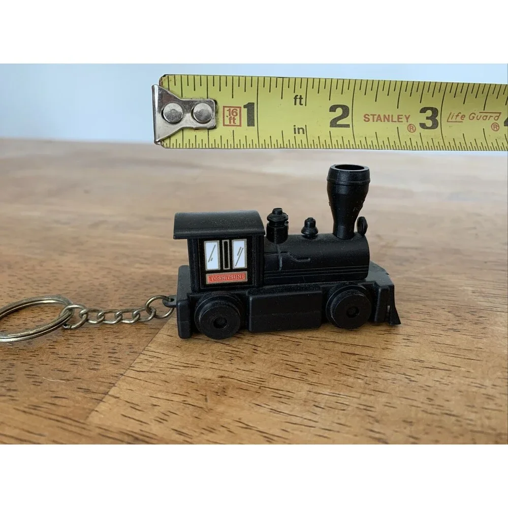 Vintage Advertising keychain steam train neopul yoshitsune taiwan locomotive‎
